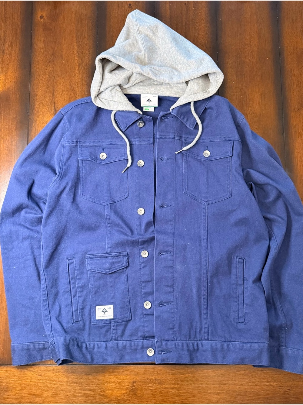 LRG workwear jacket with hood